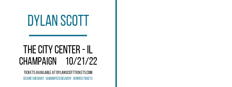 Dylan Scott at Dylan Scott Tickets