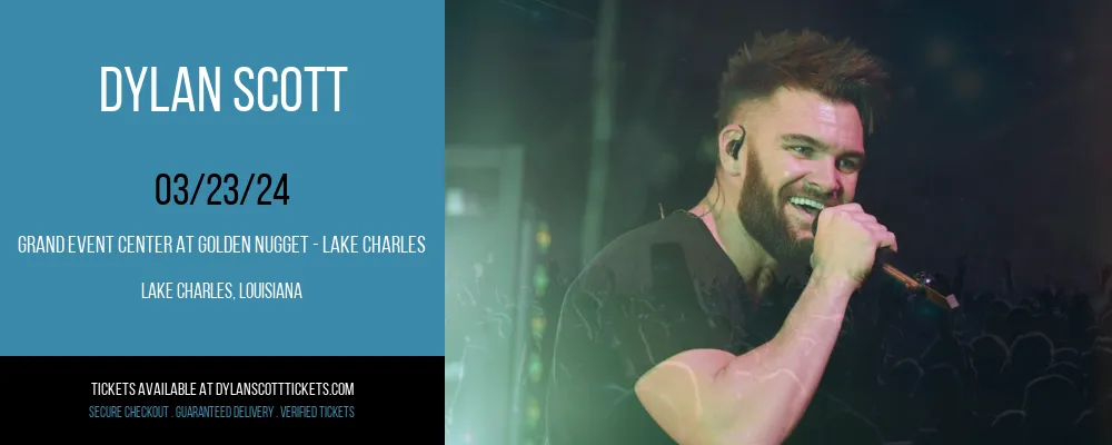 Dylan Scott at Grand Event Center at Golden Nugget at Grand Event Center at Golden Nugget