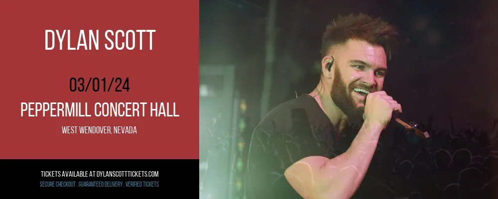 Dylan Scott at Peppermill Concert Hall at Peppermill Concert Hall